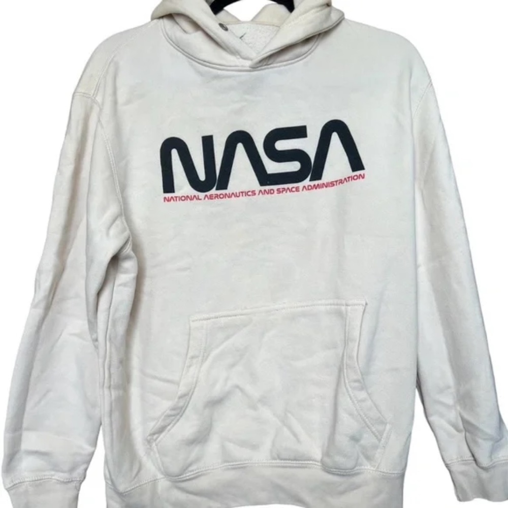 NASA light tan hoodie